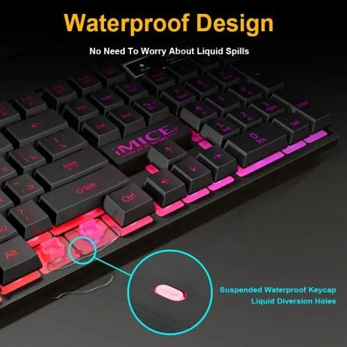 CLAVIER GAMING IMICE AK-600