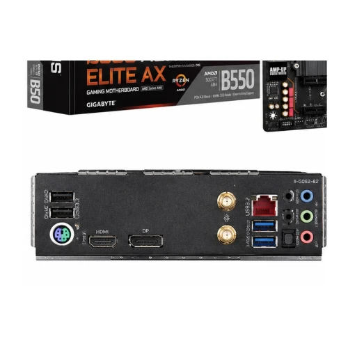 CART MERE B550 AORUS ELIT AX GIGABYTE AMD SOCKET AM4 AMD RYZEN 1TH 2TH 3TH 3TH GEN WIFI DUAL 4 DDR4 4733 OC