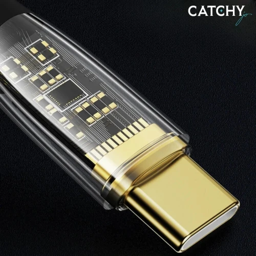 Câble USB-C vers USB-C 100W YESIDO CA103 Charge Rapide PD Câble Type-C Haute Puissance 1.2m
