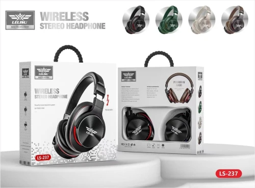Casque Lelisu Bluetooth TF LS 237 Over Ear 15h Son Micro USB