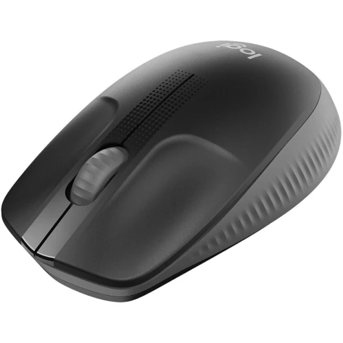 Souris Sans Fil Logitech M190 Full Size 1000 DPI 2.4GHz USB Autonomie 18 Mois Design Ergonomique Ambidextre Souris Bureau PC Portable Fiable
