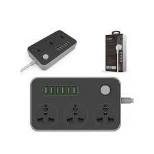 Multiprise 3 Prises 6 Ports USB SC3604