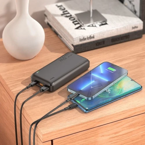 Power Bank Hoco J100A 20000 mAh Batterie Externe Rapide Puissante Mobile