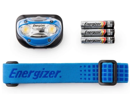 Lampe Frontale Energizer Puissante LED Eclairage Tete Rechargeable Confort Outdoor Usage 200 lumens