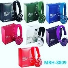 Casque NIA 8809SD Bluetooth sans fil 7.1 RGB micro cartes TF AUX USB C