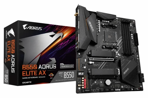 CART MERE B550 AORUS ELIT AX GIGABYTE AMD SOCKET AM4 AMD RYZEN 1TH 2TH 3TH 3TH GEN WIFI DUAL 4 DDR4 4733 OC