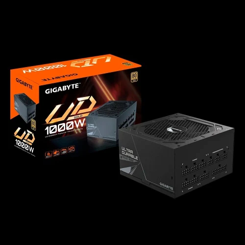 Alimentation Gigabyte UD 1000GM Gold 80 Plus 1000W Puissante Stable Gaming PC