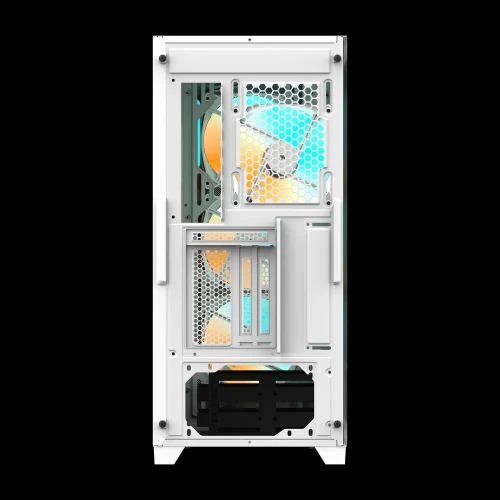 Boîtier Gaming Gigabyte C301 Glass White ATX RGB Ventilation Premium Design