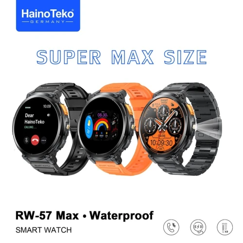 Montre Watch 4 Pro Haino Teko Super Max Size RW57 Bluetooth Sport Santé Autonomie