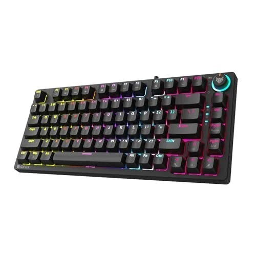Clavier Mécanique Gaming G500X RGB Haute Performance Anti-Ghosting USB LED Multicolore