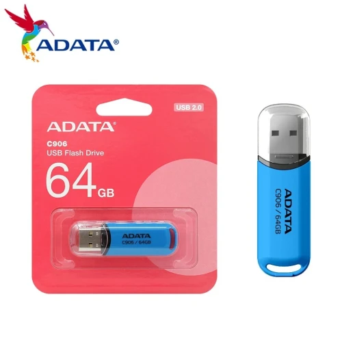 flash disque Clé USB ADATA 64 Go C906 Haute Vitesse USB 3.2 Stockage Portable Fiable Rapide