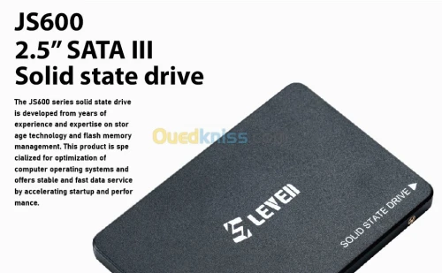 disque dur interne ssd 512 leven js600 sata 6gbs pour pc et portable