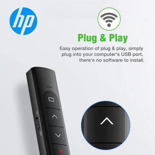 HP SS10 Pointeur Laser Présentateur avec Pile AAA