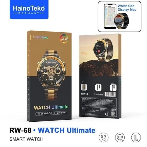 Montre Haino Teko Ultimate RW68 Smart Watch Bluetooth Sport Santé Autonomie Premium