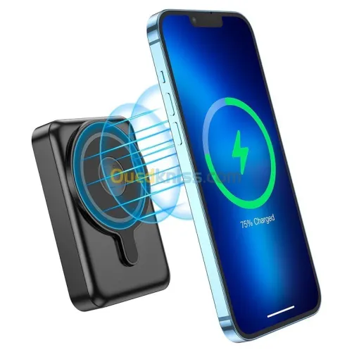 Power Bank Hoco Q11 Wireless Fast Charge 10000 mAh Batterie Externe Mobile