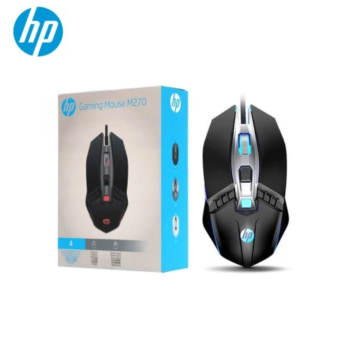 lavier souris gaming HP USB M270 rétroéclairé pour PC ordinateur
