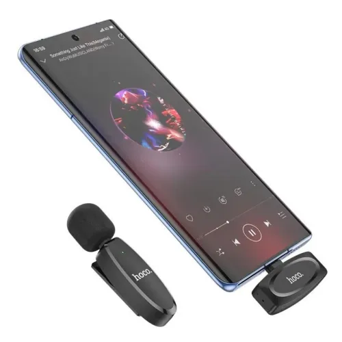 MICROPHONE SANS FIL TYPE-C+ LIGHTING HOCO L15