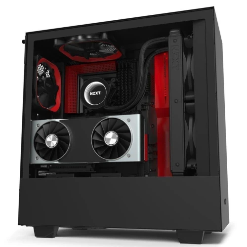 BOITIER H510I BR NZXT BOITIER MOYENNE TOUR FENETRE LATERALE EN VERRE TREMP
