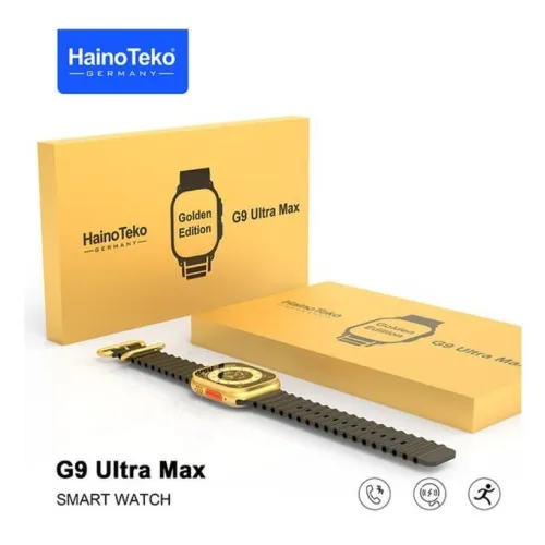 La montre Smart Watch Haino Teko G9 Ultra Max Edition Gold combine design premium, fonctionnalités