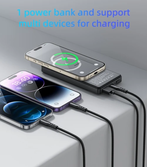 Power Bank Yesido YP57 Wireless Fast Charge 10000 MAH 15W Batterie Externe Mobile