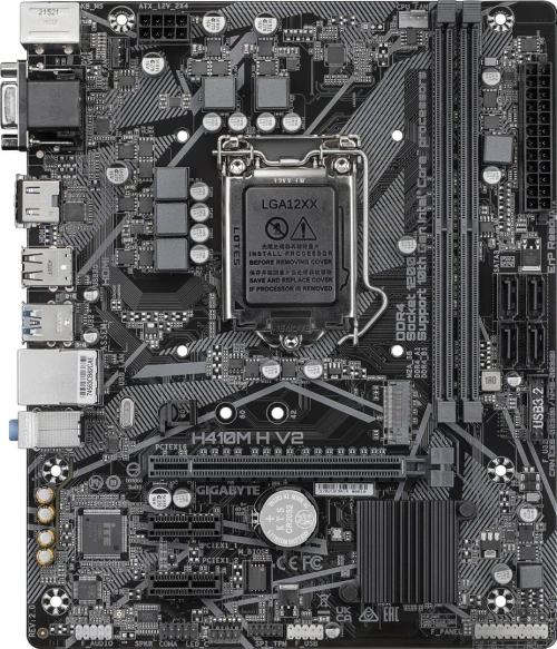 CARTE MERE H410 H V2 GIGABYTE SOCKET LGA 1200 INTEL CORE 10TH GEN DUAL 2*DDR4 3200 MAX