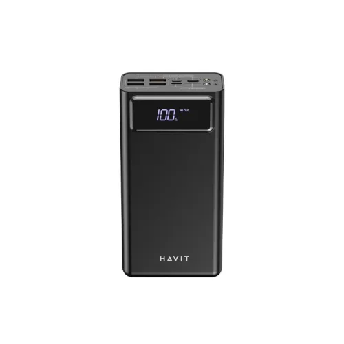 Power Bank Havit 40000 mAh PD18W QC30 PB56 Grande Capacité Puissante Mobile