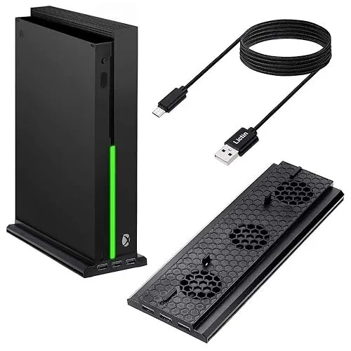 Support refroidissement et manette pour Xbox One X Dobe TYX-1768 accessoire gaming
