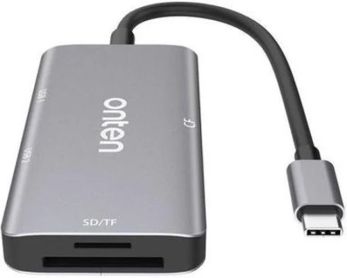 ADAPTATEUR TYPE C TO 2 USB 3.0 SD TF CF CARDREADER OTN 91182