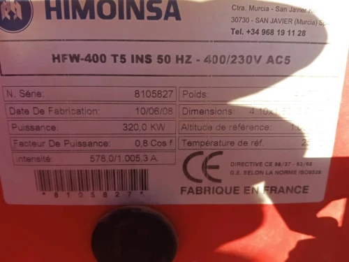 Générateurs électriques, utilisés très peu de temps, tout est comme neuf :مولدات كهرباءية للبيع
