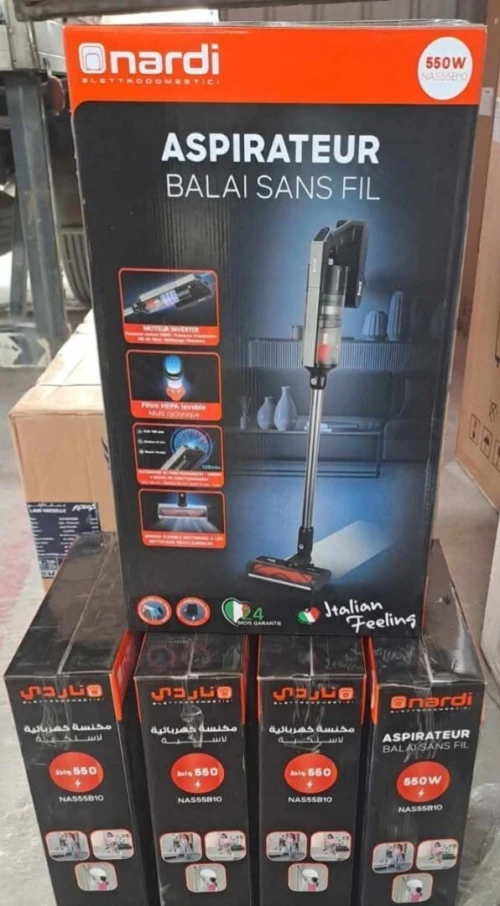 Aspirateur balai sans fil NARDI Noir 550W