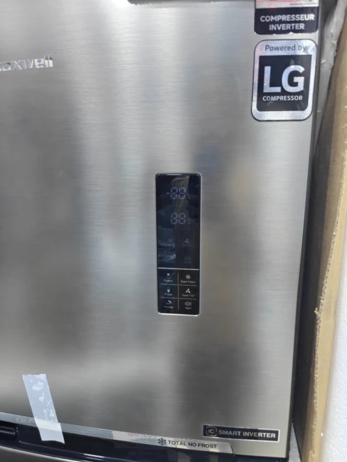 RÉFRIGÉRATEUR MAXWELL 410L NO FROST COMPRESSEUR LG