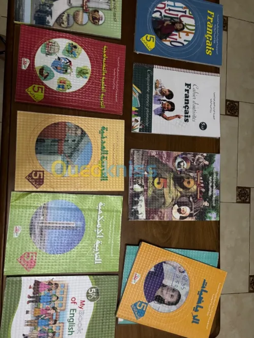 Bon prix des Livres 5Ap neuve سنة خامسة ابتدائي مغلفين