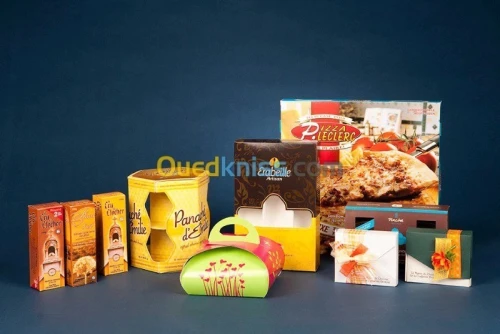 Impression Packaging Emballage Boite Etiquette
