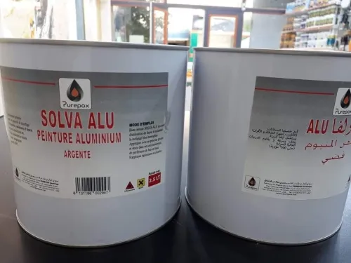Peinture pour faïence et peinture pour aluminium 