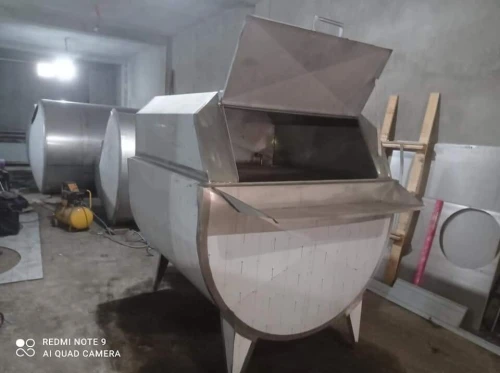 Fabrication des Fondoirs inox