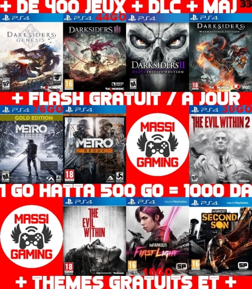INSTALLATION JEUX DIAL PS4 FLASHÉE 9.X & 11.00 & 12.X & 13.00 (+ FLASH GRATUIT + DLC + MISE A JOUR) --