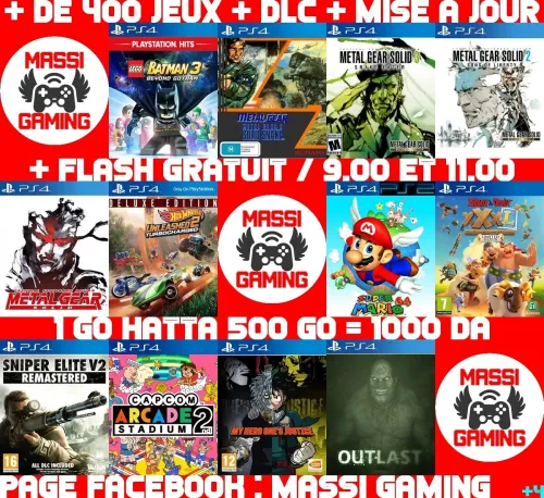 INSTALLATION JEUX DIAL PS4 FLASHÉE 9.X & 11.00 & 12.X & 13.00 (+ FLASH GRATUIT + DLC + MISE A JOUR)
