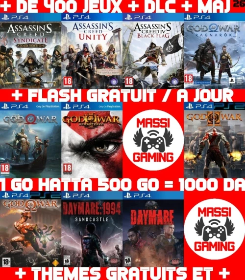INSTALLATION JEUX DIAL PS4 FLASHÉE 9.X & 11.00 & 12.X & 13.00 (+ FLASH GRATUIT + DLC + MISE A JOUR) **