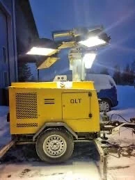 Location girafe lumineuse,projecteur de chantier