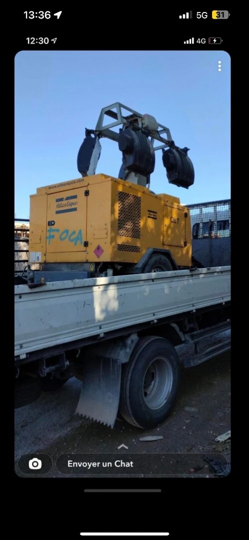 Location Girafe Lumineuse,Projecteur De Chantier