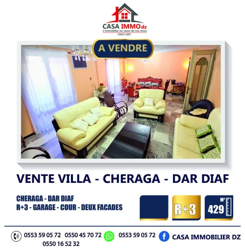 Vente Villa Alger Cheraga
