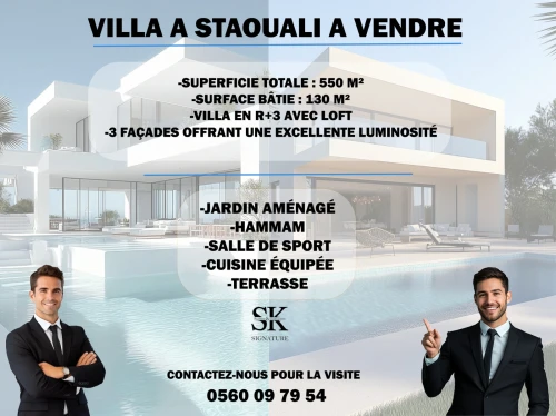 Vente Villa Alger Staoueli
