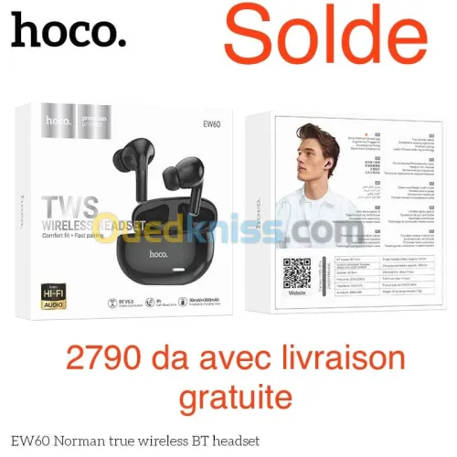 Ecouteur bluetooth HOCO