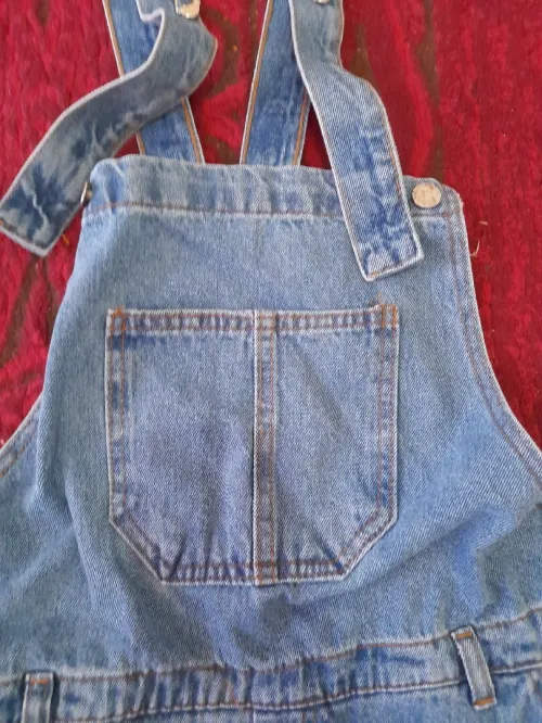 Salopette plus jean