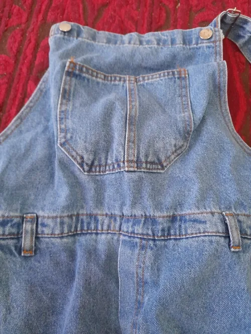 Salopette plus jean