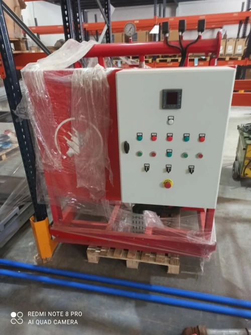 SKID station pompage anti-incendie italienne