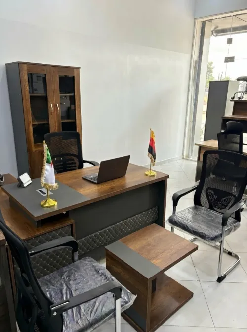 ENSEMBLE DE BUREAU CAPITONNE