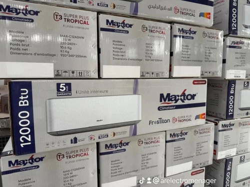 climatiseur MAXTOR 12000Btu tropical inverter