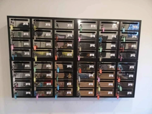 Boîtes aux lettres métalliques ou inox  Fabrication locale de qualité | SA METAL INDUSTRIE