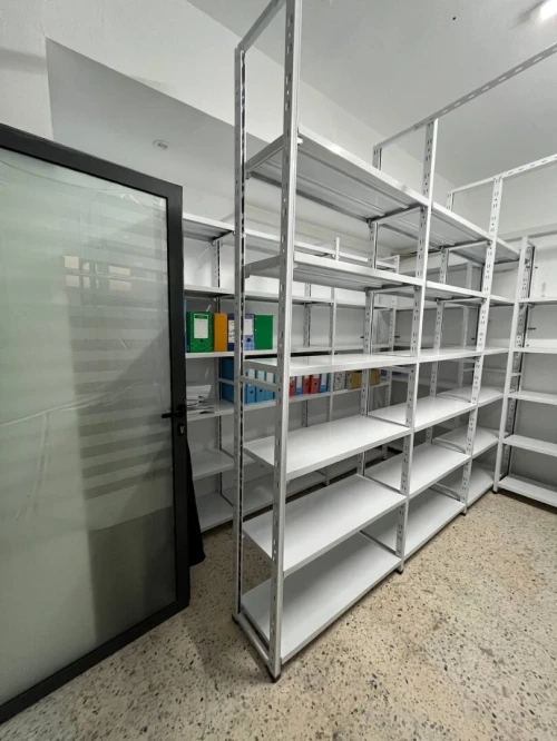 Rayonnage métallique / Etagère archives/ Rayonnage stockage/ Rayonnage léger standard ou sur mesure